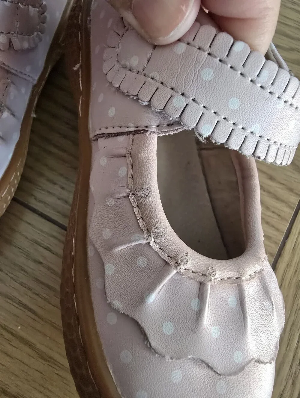 Livie And Luca Pink Polka Dot Mary Jane Shoes 6C